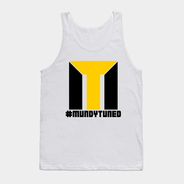 #MundyTuned Black and Yellow 1 Tank Top by #MundyTuned